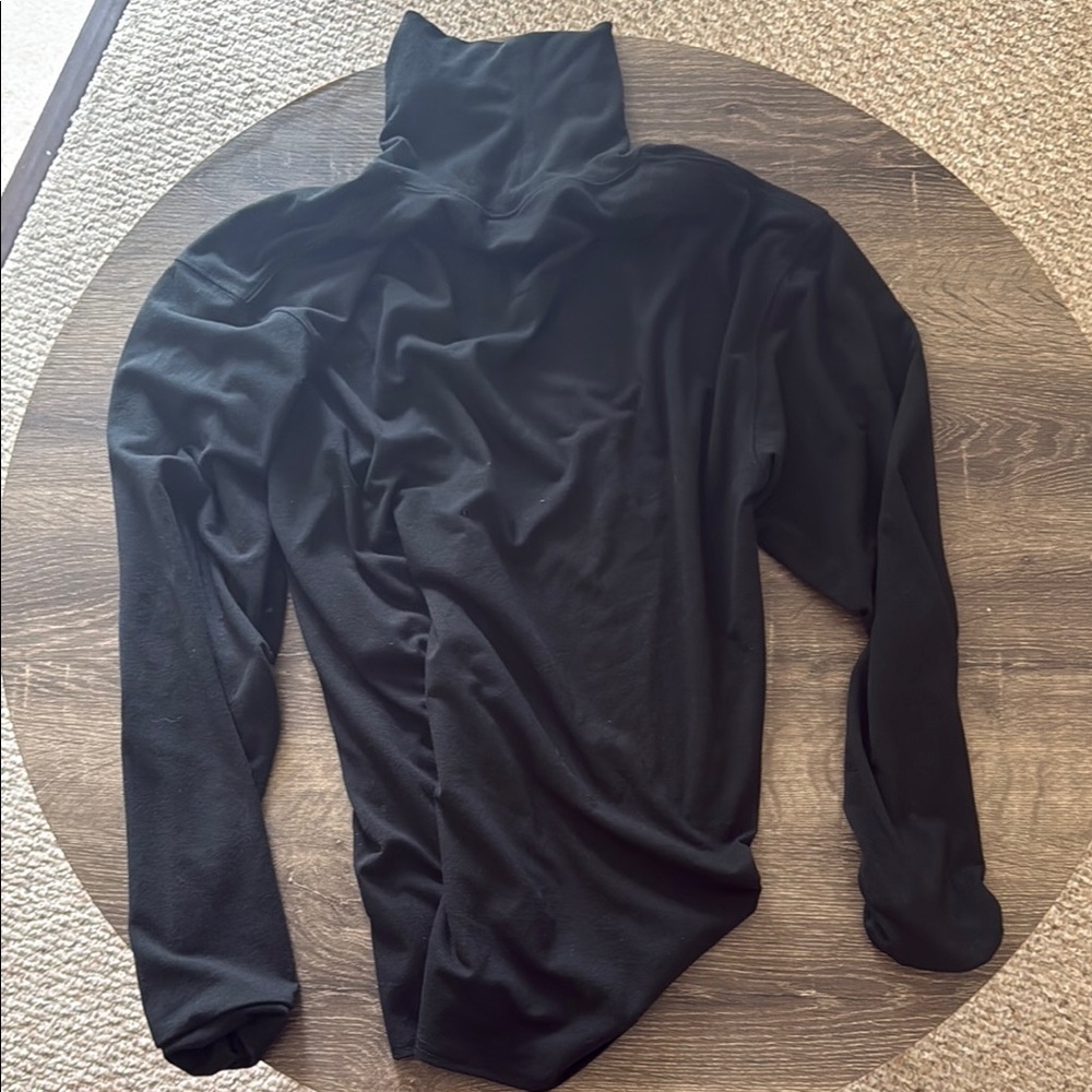 Men's Black Turtleneck Sweater